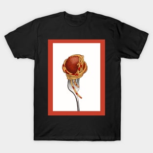 Moms spaghetti kitchen wall art T-Shirt